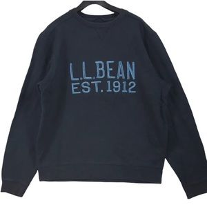 L.L. Bean | Rare L.L Bean EST. 1912 Navy Blue Crew Neck